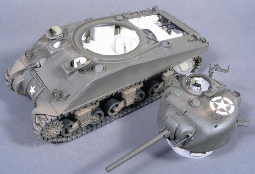 Detailing The Sherman M4 Early Production Tamiya Verlinden 1