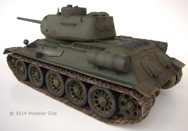 Trumpeter / WSN T-34/85 RC 1/16 scale - 1/16 Scale Techniques - Modeler ...
