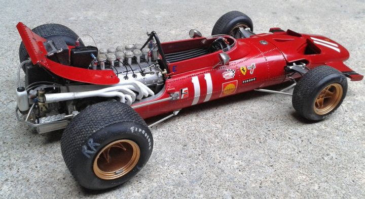 Model Factory Hiro Ferrari 312 69 #K156 1/20 scale