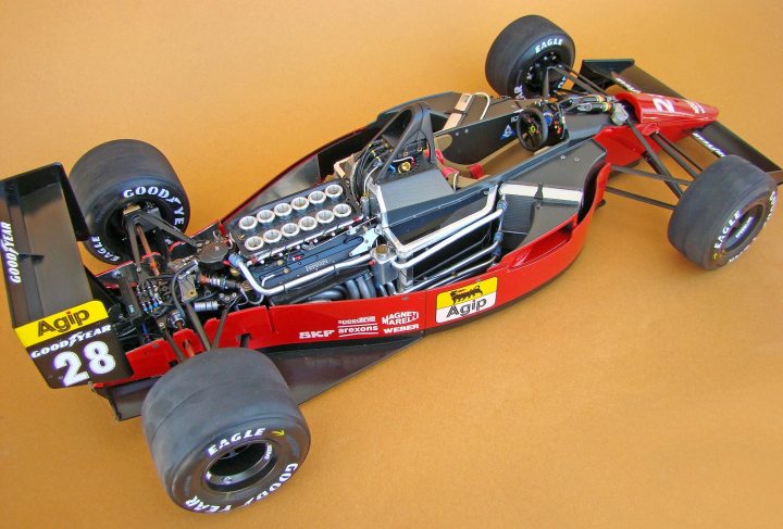 Tamiya Ferrari 641 1/12 scale